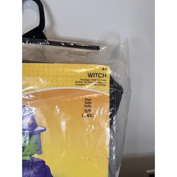 Lego Witch Minifig Halloween Costume Small 4-6 - Picture 2 of 9